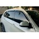 Вітровики з хром молдингом (4 шт, HIC) для BMW X5 F15 2013-2018 рр