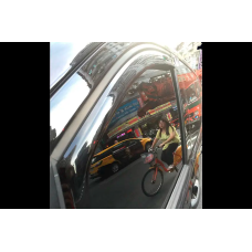 Вставные дефлекторы окон (4 шт, HIC) для Chevrolet Lanos 1998-2017 гг