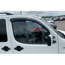 Ветровики на окна (2 шт, HIC) для Fiat Doblo I 2005-2010 гг