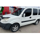 Ветровики на окна (2 шт, HIC) для Fiat Doblo I 2005-2010 гг