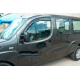 Ветровики на окна (2 шт, HIC) для Fiat Doblo I 2005-2010 гг