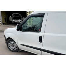 Вітровики (2 шт, HIC) для Fiat Doblo II 2010-2022 рр