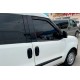 Ветровики вставные (2 шт, HIC) для Fiat Doblo II 2010-2022 гг