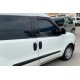 Ветровики вставные (2 шт, HIC) для Fiat Doblo II 2010-2022 гг
