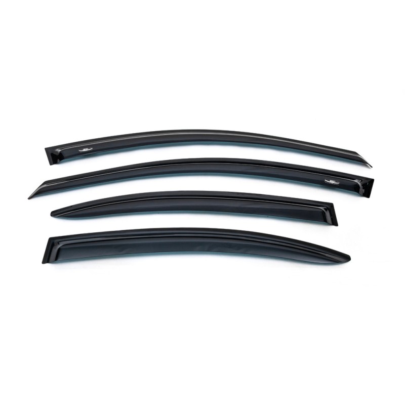 Ветровики (4 шт, HIC) для Hyundai Accent 2006-2010 гг