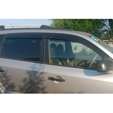 Ветровики на окна (4 шт, HIC) для Hyundai Tucson JM 2004- гг