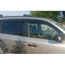 Ветровики на окна (4 шт, HIC) для Hyundai Tucson JM 2004- гг