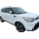 Ветровики на окна (4 шт, HIC) для Kia Soul I 2008-2013 гг