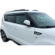 Ветровики на окна (4 шт, HIC) для Kia Soul I 2008-2013 гг