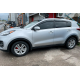 Ветровики на окна (4 шт, HIC) для Kia Sportage 2015-2021 гг