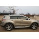 Вітровики з хром молдингом (4 шт, HIC) для Kia Sportage 2015-2021 рр