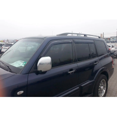 Ветровики на окна (4 шт, HIC) для Land Rover Discovery III 2004-2009 гг