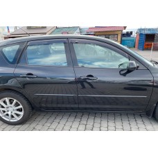 Ветровики HB (4 шт, HIC) для Mazda 3 2003-2009 гг