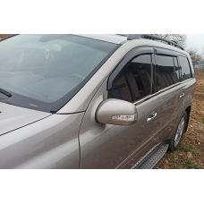 Вітровики (4 шт, HIC) для Mercedes GL сlass X164 2006-2012 рр