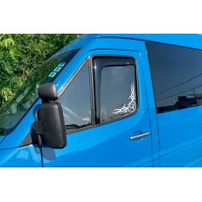 Ветровики вставные (2 шт, HIC) для Mercedes Sprinter W901/902/903/904/905 1995–2006 гг
