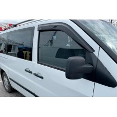 Ветровики на окна (2 шт, HIC) для Mercedes Vito W638 1996-2003 гг