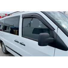 Ветровики на окна (2 шт, HIC) для Mercedes Vito W638 1996-2003 гг