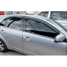 Вітровики (4 шт, HIC) для Mitsubishi Lancer X 2008- рр