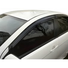 Вітровики (4 шт, HIC) для Mitsubishi Lancer X 2008- рр