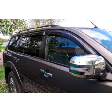 Вітровики (4 шт, HIC) для Mitsubishi Pajero Sport 2008-2015 рр