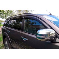 Вітровики (4 шт, HIC) для Mitsubishi Pajero Sport 2008-2015 рр