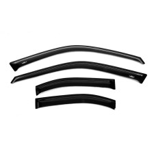 Ветровики (4 шт, HIC) для Nissan Almera B10 Classic 2006-2012 гг