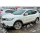 Вітровики з хром молдингом (4 шт, HIC) для Nissan Qashqai 2014-2021 рр
