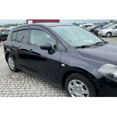 Ветровики HB (4 шт, HIC) для Nissan Tiida 2004-2011 гг