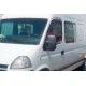 Ветровики на окна (2 шт, HIC) для Renault Master 1998-2010 гг