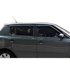 Вітровики HB (4 шт, HIC) для Skoda Fabia 2007-2014 рр