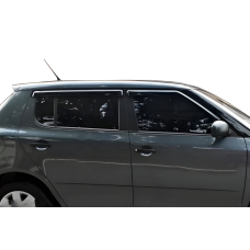 Вітровики HB (4 шт, HIC) для Skoda Fabia 2007-2014 рр