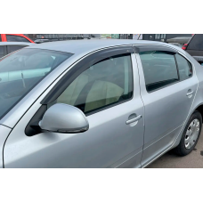 Вітровики LiftBack (4 шт, HIC) для Skoda Octavia II A5 2006-2010 рр