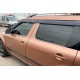 Ветровики на окна (4 шт, HIC) для Skoda Yeti 2009-2017 гг