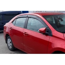 Вітровики (4 шт, HIC) для Toyota Corolla 2013-2019 рр
