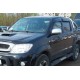 Ветровики на окна (4 шт, HIC) для Toyota Hilux 2006-2015 гг