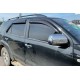 Ветровики на окна (4 шт, HIC) для Toyota Hilux 2006-2015 гг