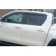 Ветровики на окна (4 шт, HIC) для Toyota Hilux 2015- гг