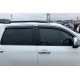 Ветровики на окна (4 шт, HIC) для Toyota Sequoia 2007-2022 гг