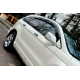 Ветровики с хромированным молдингом (4 шт, HIC) для Honda CRV 2007-2011 гг