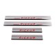 Накладки на пороги Carmos V1 (4 шт, нерж) для Nissan NP300 1999-2015