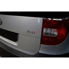 Накладки на задні фонарі (2 шт., нерж) для Skoda Yeti 2009-2017 рр