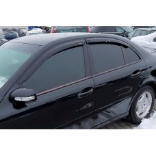 Ветровики SD (4 шт, HIC) для Mercedes E-class W211 2002-2009 гг