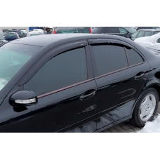Ветровики SD (4 шт, HIC) для Mercedes E-сlass W211 2002-2009 гг