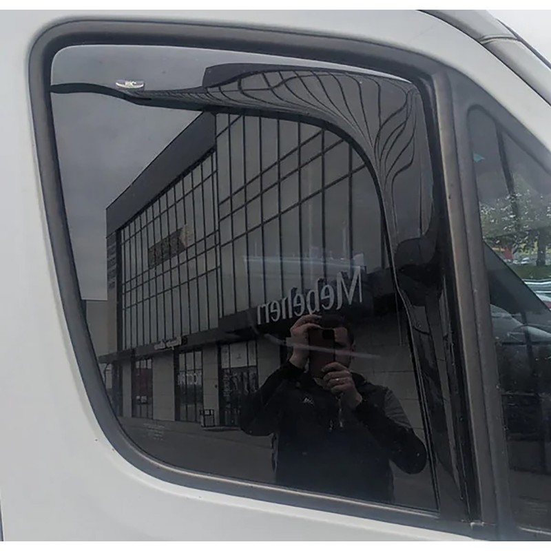 Ветровики вставные (2 шт, HIC) для Volkswagen Crafter 2006-2016 гг