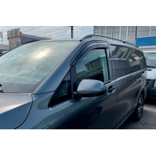 Ветровики на окна (2 шт, HIC) для Mercedes Vito/V-class W447 2014- гг