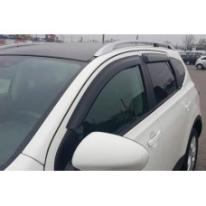 Ветровики на окна (4 шт, HIC) для Nissan Qashqai 2007-2010 гг