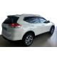 Ветровики с хромированным молдингом (4 шт, HIC) для Nissan X-trail T32/Rogue 2014-2021 гг