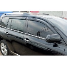 Вітровики (4 шт, HIC) для Toyota Highlander 2008-2013 рр