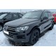 Вітровики з хром молдингом (4 шт, HIC) для Volkswagen Touareg 2010-2018 рр