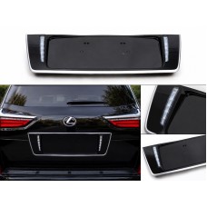 Задний держатель номерного знака с LED (2007-2023) Белый для Lexus LX570/450d